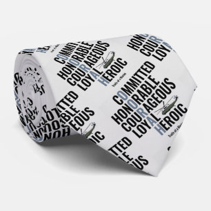 Cravate Traits d'un marin