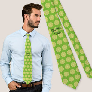 Cravate Tranche de citron vert