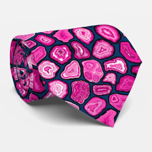 Cravate Tranches d'agneau rose