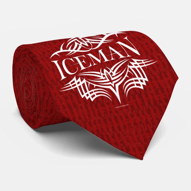 Cravate Tribal Hockey Iceman Necktie (Roulé)