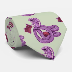 Cravate Tricot de serpent