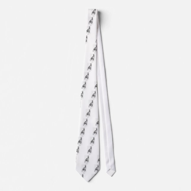 Cravate Trotteur de lévrier (Devant)