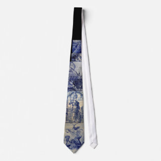 Cravate Tuiles d'Azulejo de Portugais