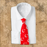 Cravate Turkey Ties, fashion Turkish Flag, business<br><div class="desc">Neck Tie: Patriotic Turkish Flag fashion and Turkey business design - love my country,  office wear,  travel,  national patriots / sports fan</div>