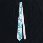 Cravate Turquoise Peacock Floral Paisley Élégant<br><div class="desc">Conçu par fat*fa*tin. Facile à customiser avec votre propre texte,  photo ou image. Pour des demandes personnalisées,  veuillez contacter fat*fa*tin directement. Des frais personnalisés s'appliquent. www.zazzle.com/fat_fa_tin www.zazzle.com/color_therapy www.zazzle.com/fatfatin_blue_knot www.zazzle.com/fatfatin_red_knot www.zazzle.com/fatfatin_mini_me www.zazzle.com/fatfatin_box www.zazzle.com/fatfatin_design www.zazzle.com/fatfatin_ink</div>