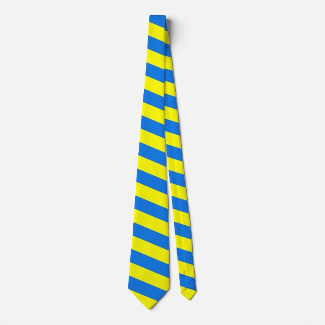 Cravate Ukraine Plain Flag Tie (Devant)