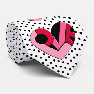Cravate Un coeur plein d'amour