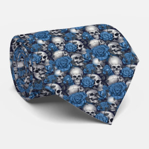 Cravate Un design de la série A Skull and Roses 12
