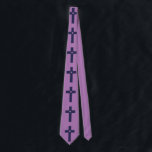 Cravate Une croix avec un cœur<br><div class="desc">Un cœur avec une croix est un symbole couramment associé au christianisme et représente l'amour et le sacrifice de Jésus-Christ. Le cœur représente l'amour que Jésus a pour tous les gens,  tandis que la croix symbolise son sacrifice sur la croix pour le pardon des péchés.</div>