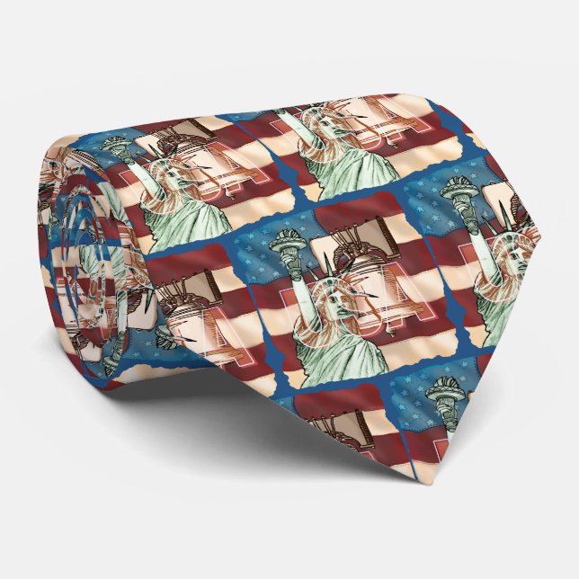 Cravate USA Liberté (Roulé)