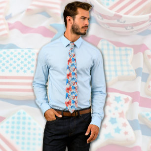 Cravate Vaches patriotiques