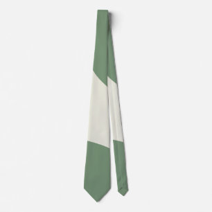 Cravate Vagues simples en vert