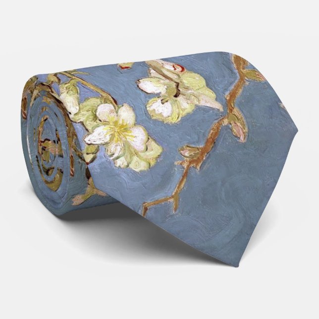 Cravate Van Gogh Almond Blossom (Roulé)