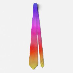 Cravate Vapeur arc-en-ciel