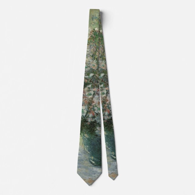 Cravate Vase de fleurs par Claude Monet (Devant)