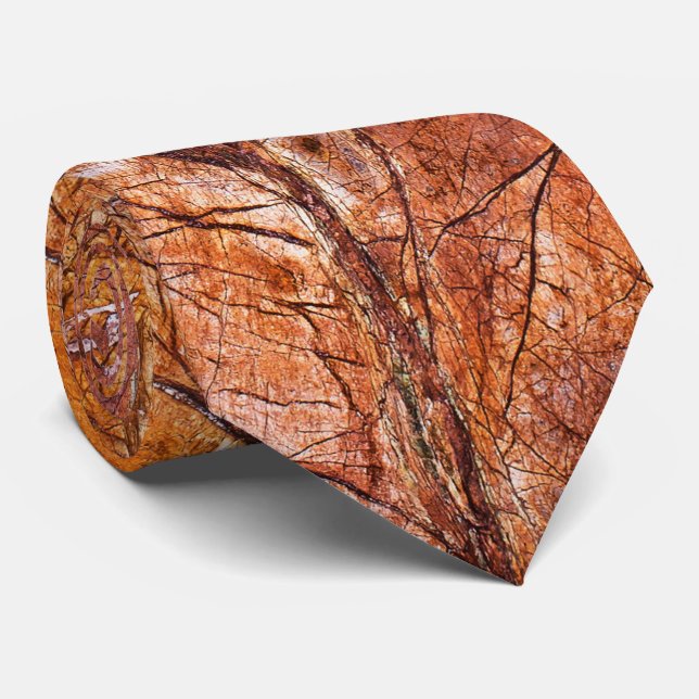 Cravate Veines terrestres (Roulé)