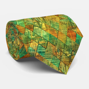 Cravate Verre coloré géométrique décoratif moderne