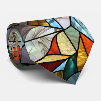 Cravate Verre multicolore Abstrait