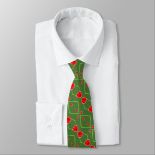 Cravate Vert et Rouge