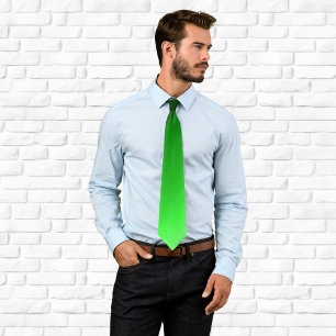 Cravate Vert ombré brillant