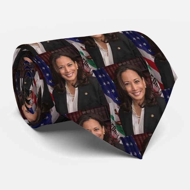 Cravate Vice-Président Kamala Harris Necktie (Roulé)