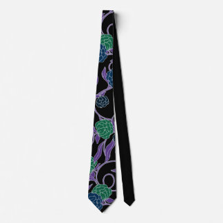 Cravate Vigne au Clair de Lune - Collection Mysticool