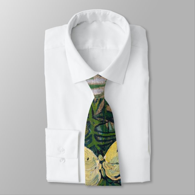 Cravate Vincent van Gogh - Papillons et papillons (Attaché)