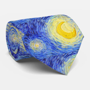 Cravate Vincent Willem van Gogh, "Nuit étoilée ク イ