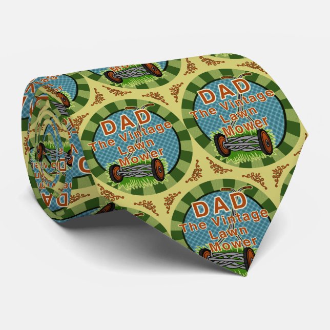 cravate vintage de tondeuse à gazon (Roulé)