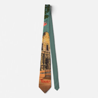Cravate vintage Texas Alamo