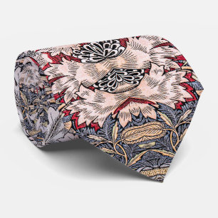 Cravate Vintage William Morris Honeysuckle Fameux Design