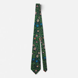 Cravate Violet et Columbine, William Morris