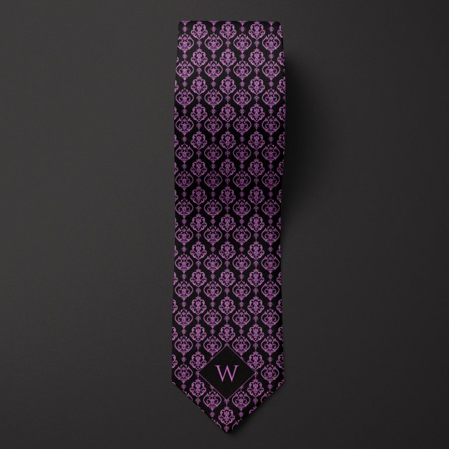 Cravate Violet et noir (Créateur téléchargé)