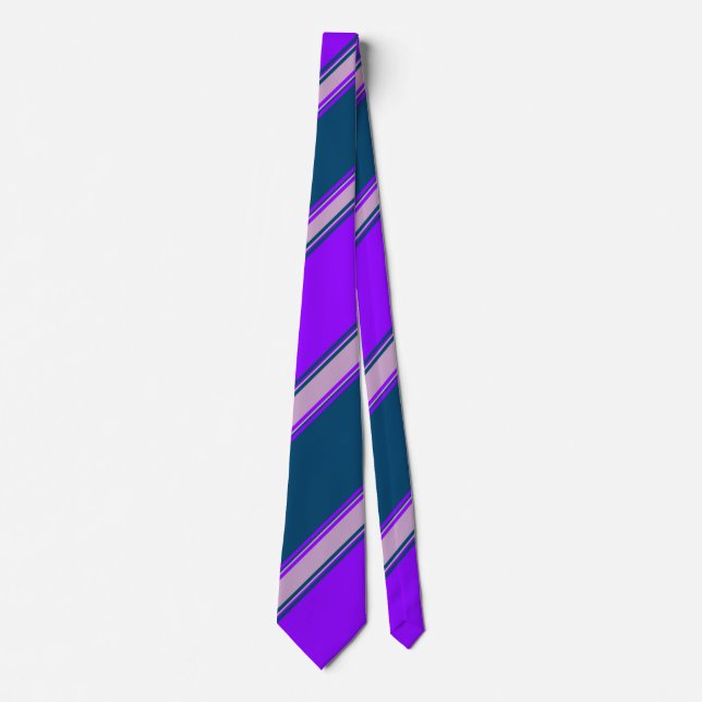 Cravate Violet Indigo Lilac II (Devant)