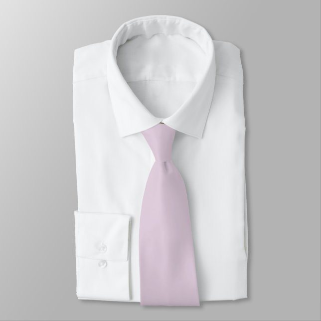 Cravate Violet uni, ajoutez un monogramme (Attaché)