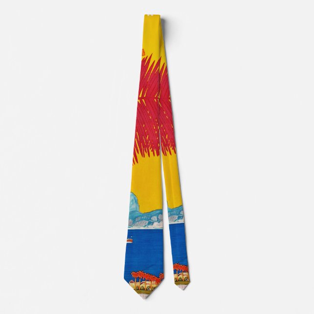 Cravate Visitez le concept vintage Sudamerica (Devant)