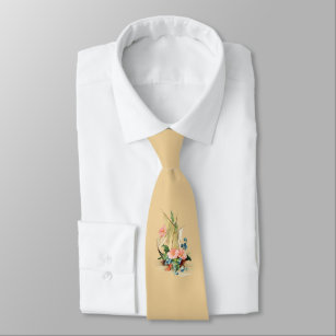 Cravate Voilier oriental nautique et vintage de style