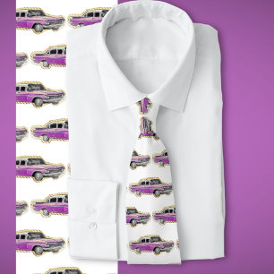 Cravate Voiture cubaine vintage