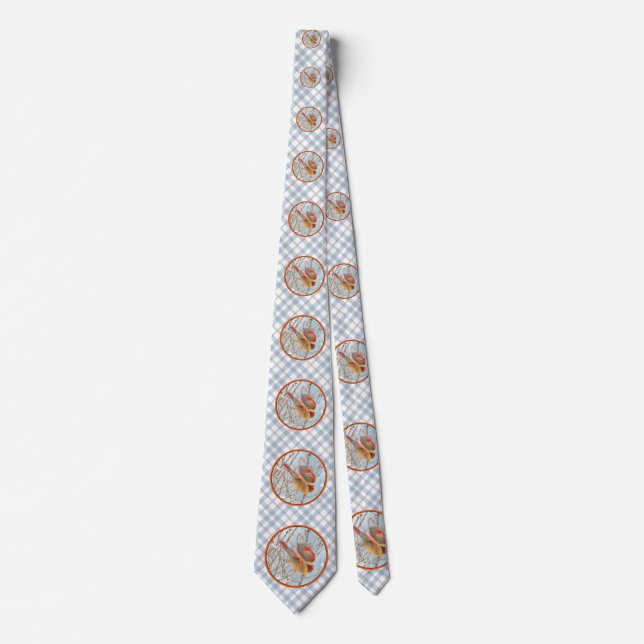 Cravate Vol Cardinal Nord - Photo originale (Devant)