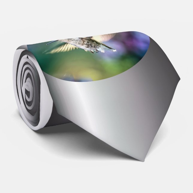 Cravate Vol de colibri (Roulé)