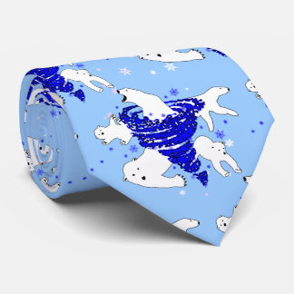 Cravate Vortex de l'ours polaire