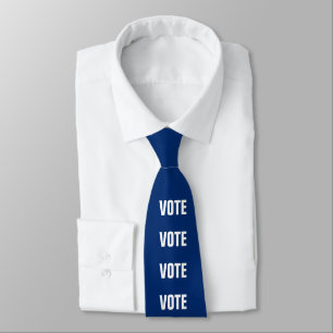 Cravate Votez Démocrate Bleu Ciel Élection 2020