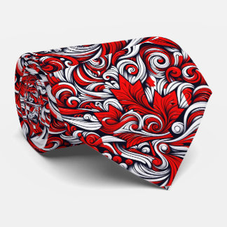 Cravate Voyage psychédélique canadien