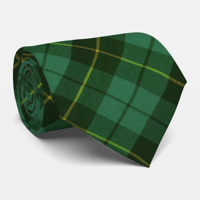 Cravate Wallace Hunter Tartan écossais Patiné (Roulé)