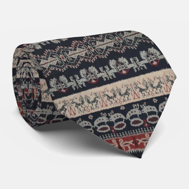 Cravate Weavings tribaux indonésiens Indonésie de textiles (Roulé)