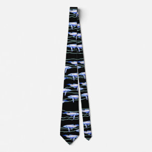 Cravate Whale Pattern  Neck Tie