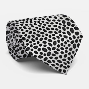 Cravate White Leopard Elegant Moderne Collection Luxe