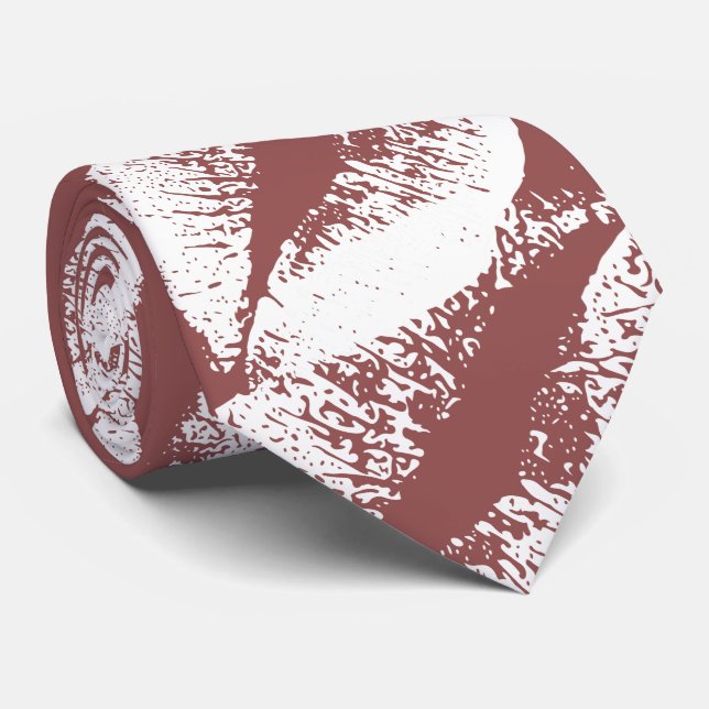 Cravate White Lips #9 (Roulé)