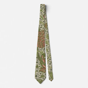 Cravate William Morris Cray Fleur de Sauge Floral Botaniqu