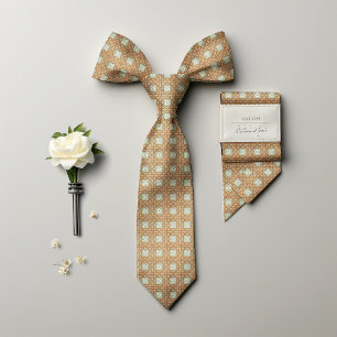 Cravate William Morris Floral Golden Star Hommes